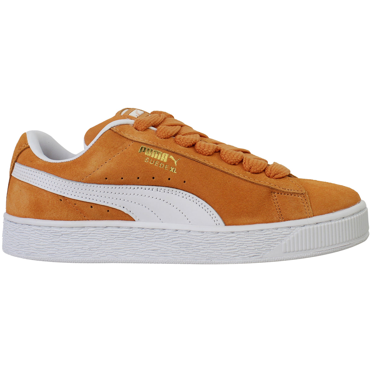 Puma Suede XL Mens Orange Trainers