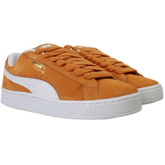 Puma Suede XL Mens Orange Trainers