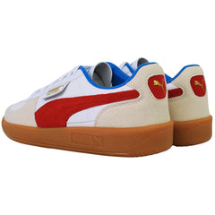 Puma Palermo Mens White/Red Trainers