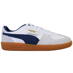 Puma Palermo Mens White/Navy Trainers