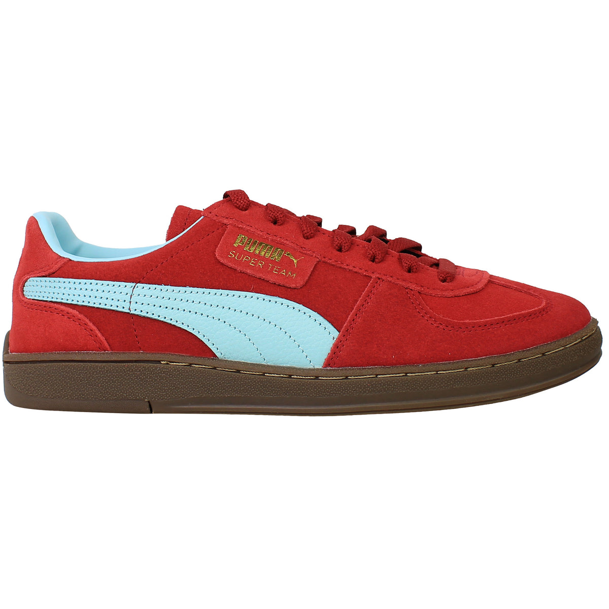 Puma Super Team SD Mens Red Trainers