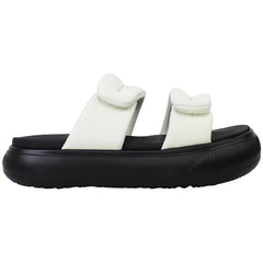 Puma Mayu Puffy Womens White Sliders