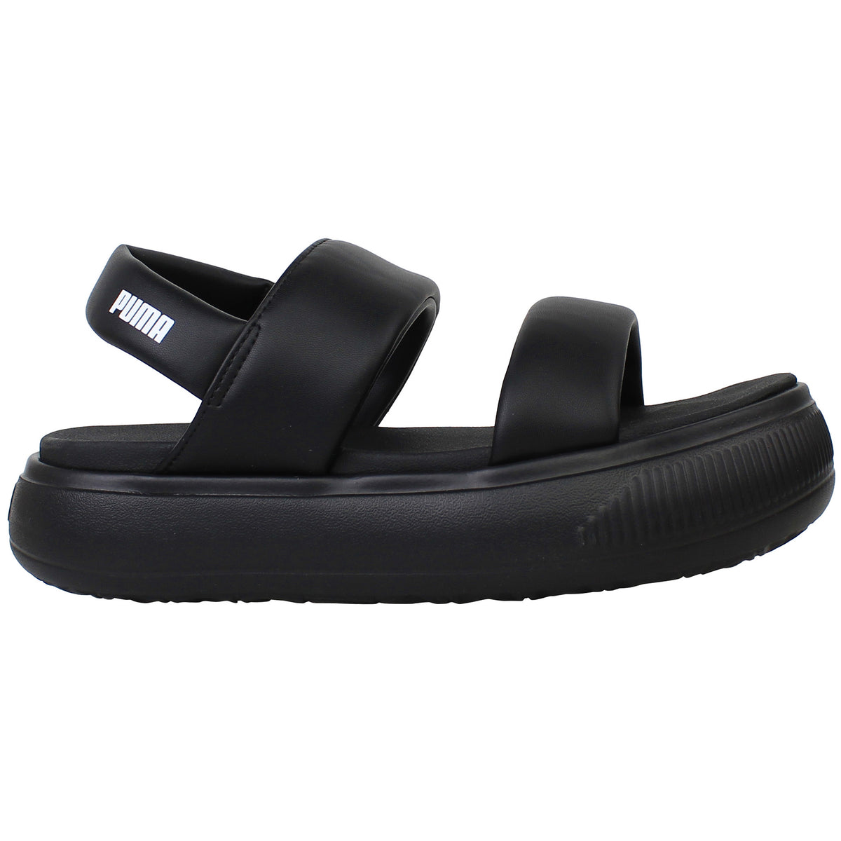 Puma Mayu Puffy Womens Black Sandals