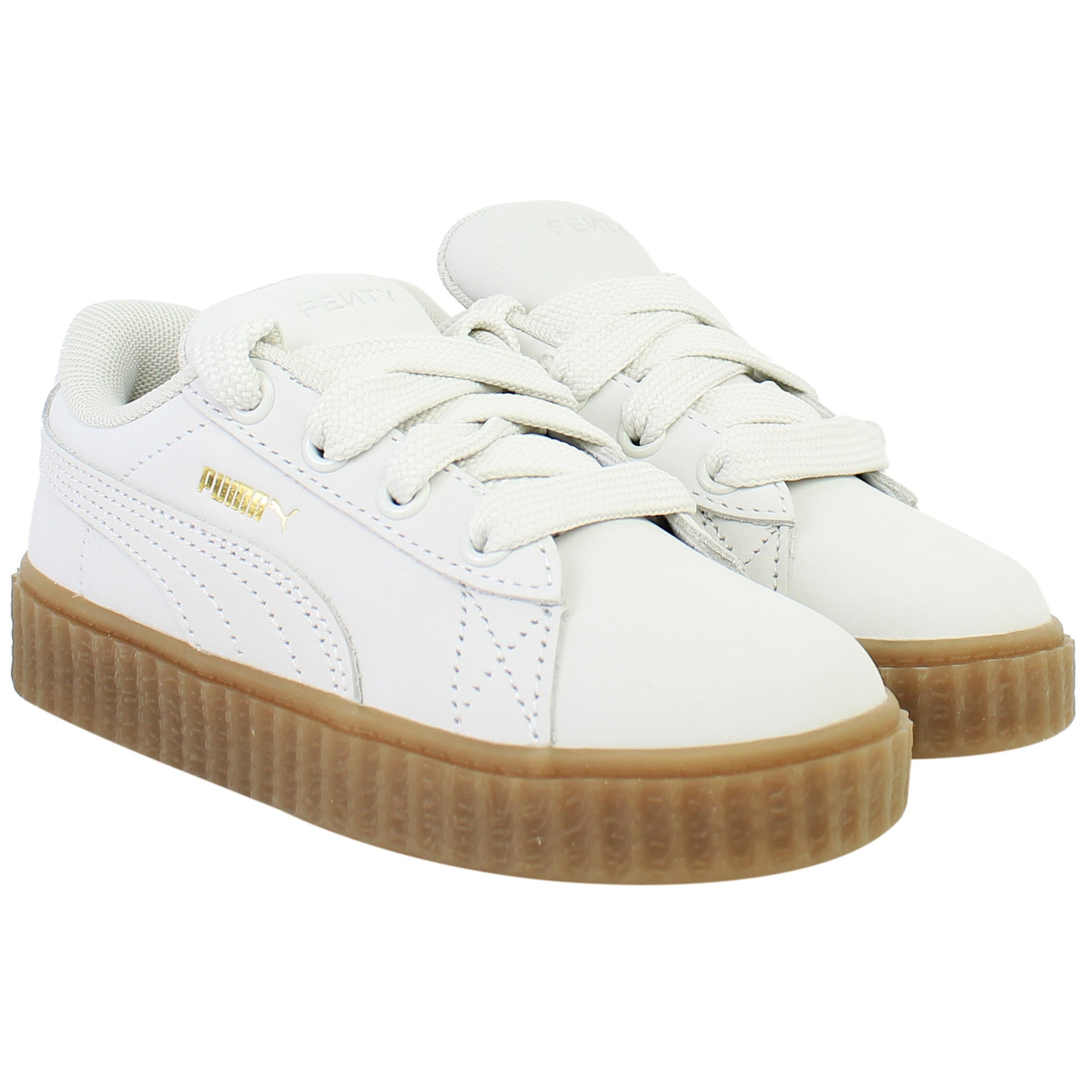 Puma x Rihanna Fenty Creeper Phatty Kids White Trainers