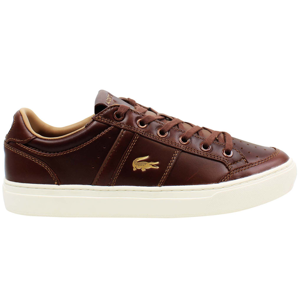 Lacoste Courtline 120 1 Mens Brown Trainers