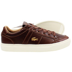 Lacoste Courtline 120 1 Mens Brown Trainers