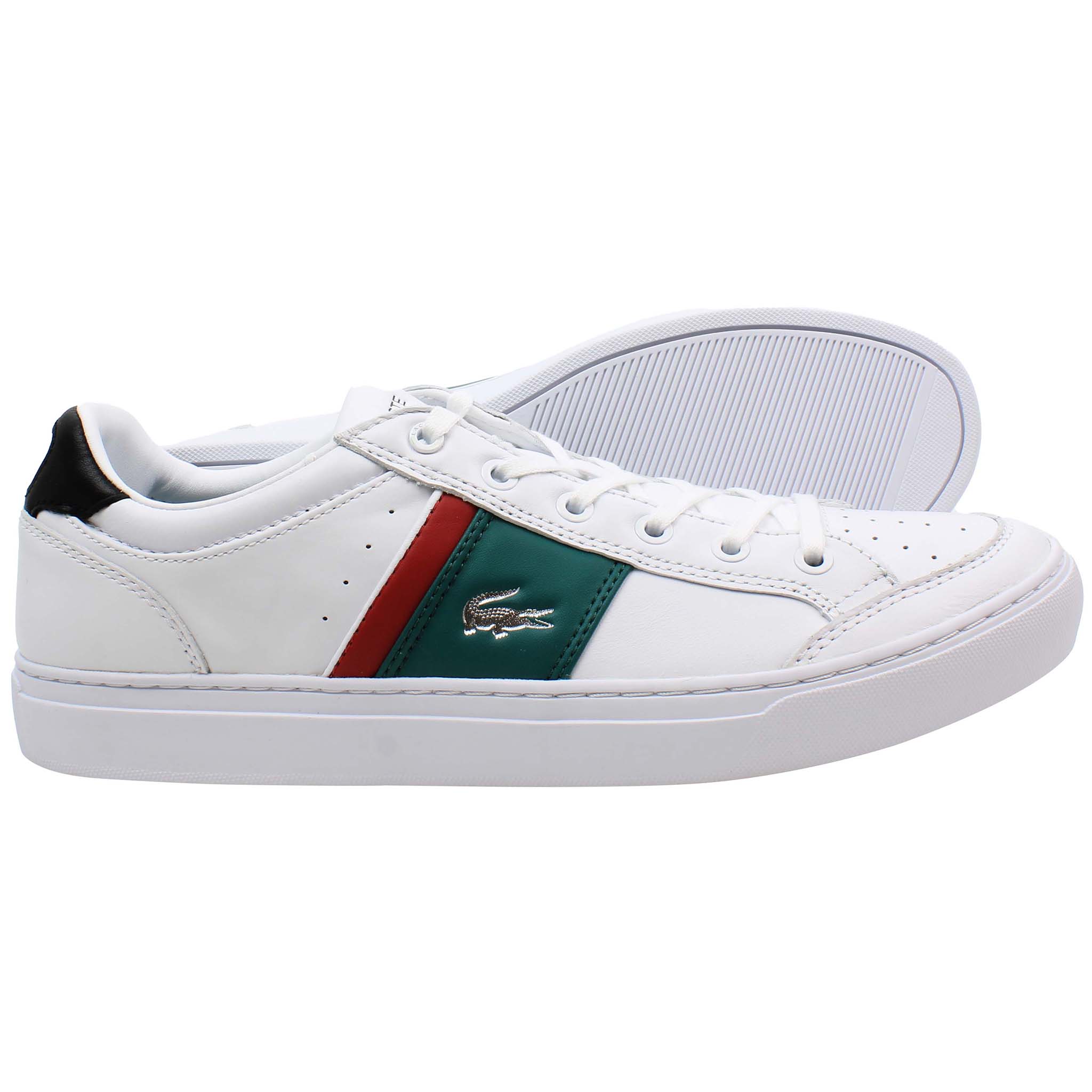 Lacoste Courtline 120 2 Mens White Trainers