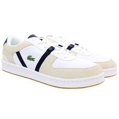 Lacoste Splitstep 120 2 SM Mens White Trainers