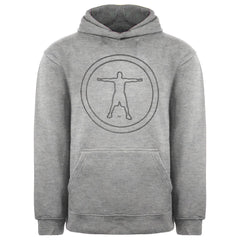 Converse Graphic Mens Grey Hoodie