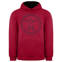 Converse Logo Mens Red Hoodie