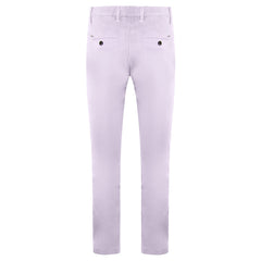 Armani Jeans Regular Fit Mens Lilac Chino Trousers