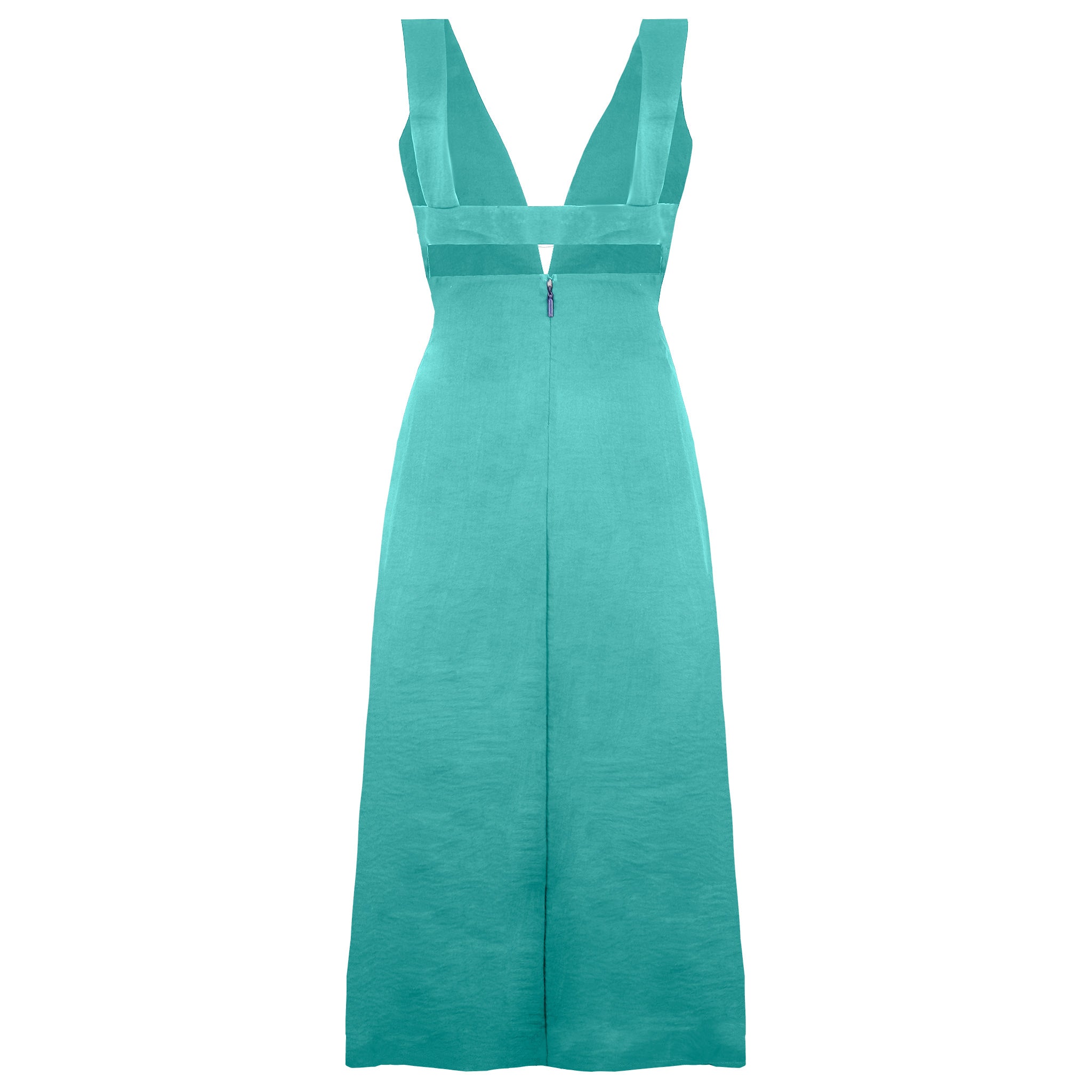 Armani Exchange Asymetric Womens Green Dress