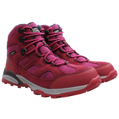 Jack Wolfskin Trail Hiker Texapore Kids Pink Mid Boots