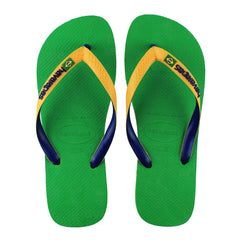 Havaianas Brasil Mix Unisex Green Flip-Flops