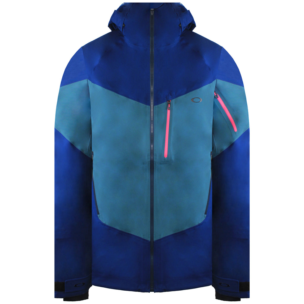 Oakley Timber 2.0 3L Mens Blue Shell Jacket