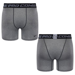 Nike Pro Kids Grey Compression Shorts