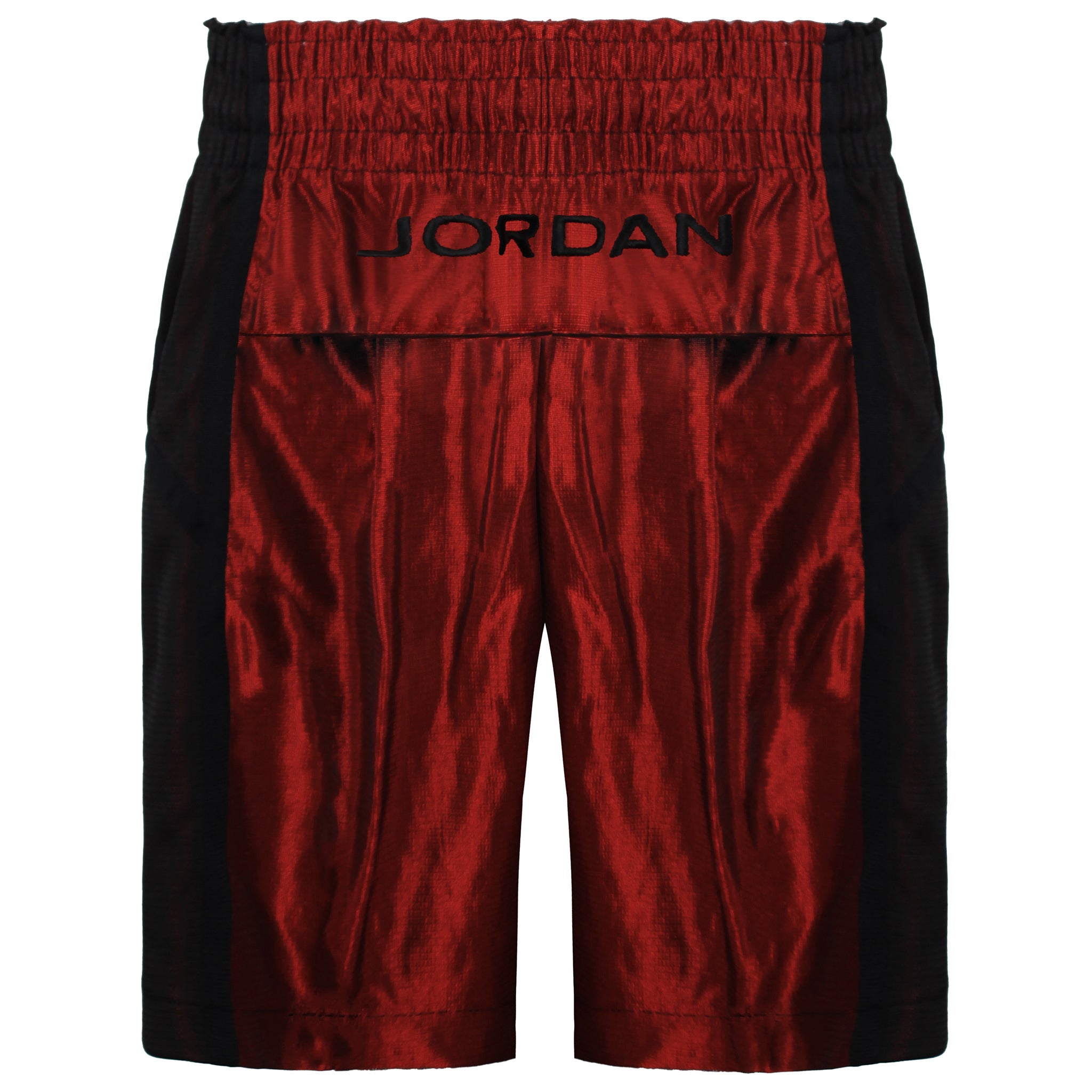 Nike Jordan Kids Black/Red Basketball Shorts