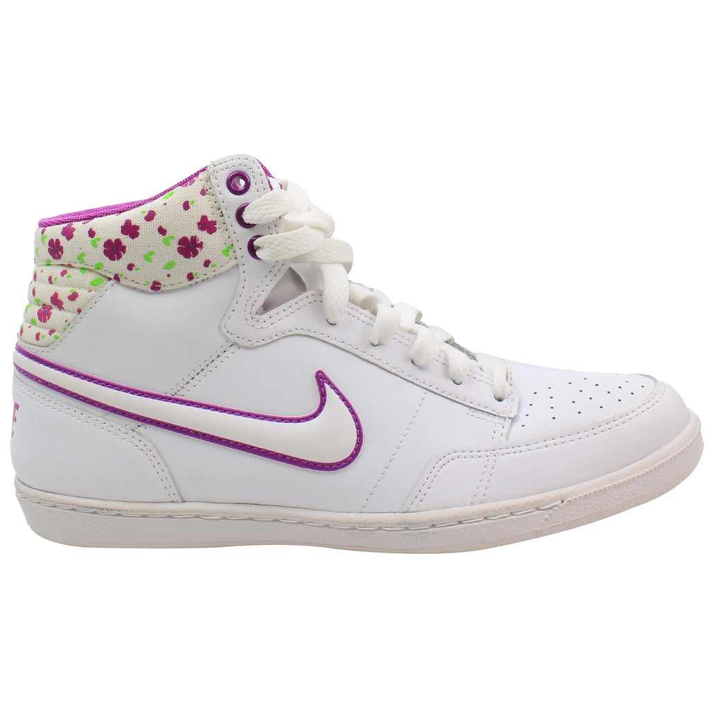 Nike Double Team Mid Womens White Trainers