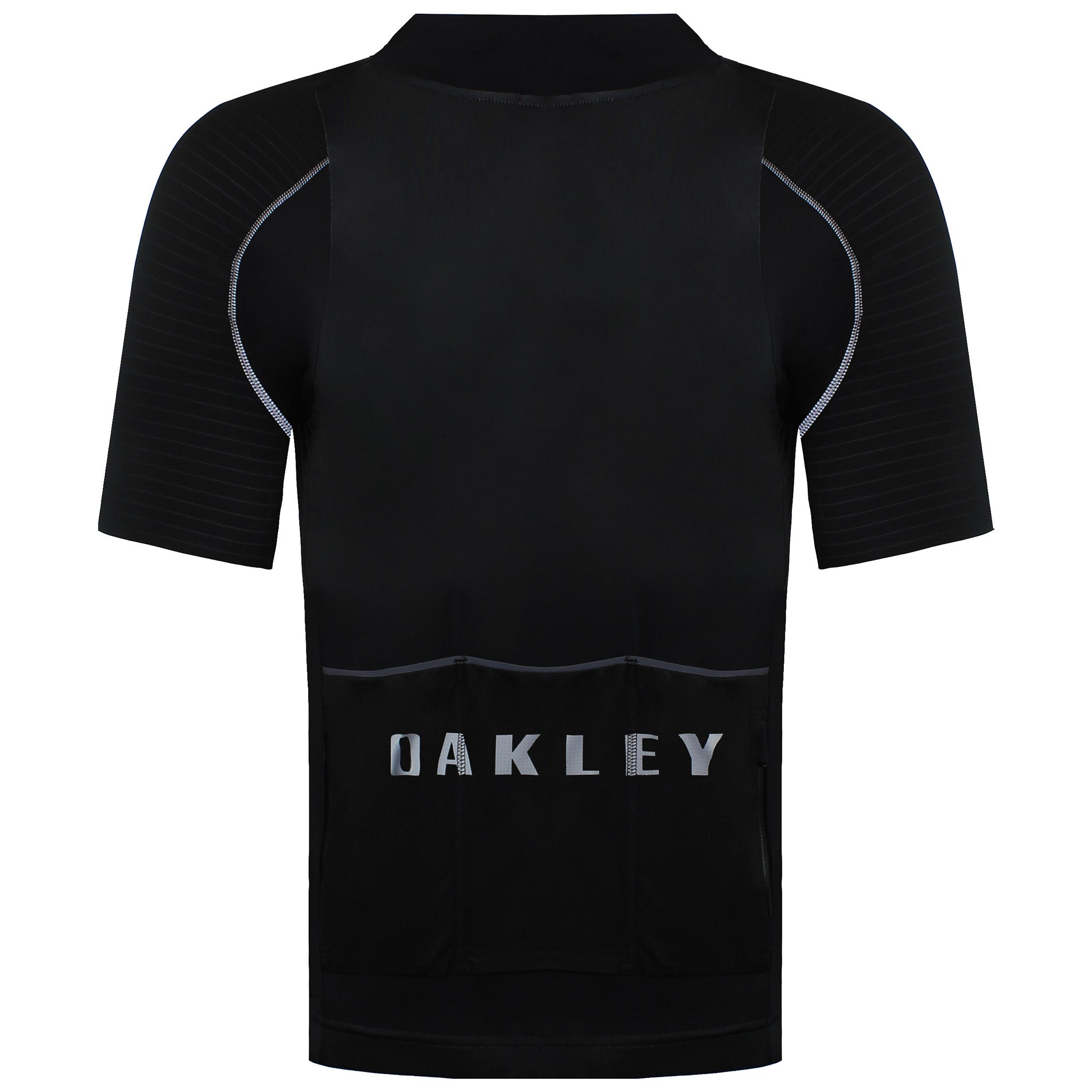 Oakley Premium Branded Black Mens Cycling Jersey