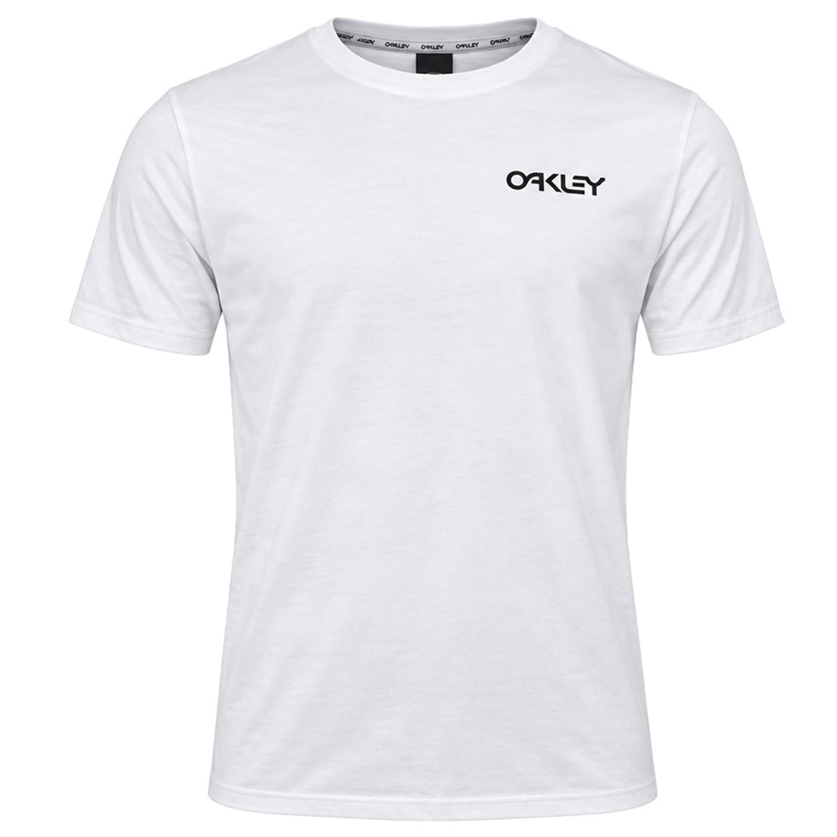 Oakley Medusa Advertising USA Mens White T-Shirt