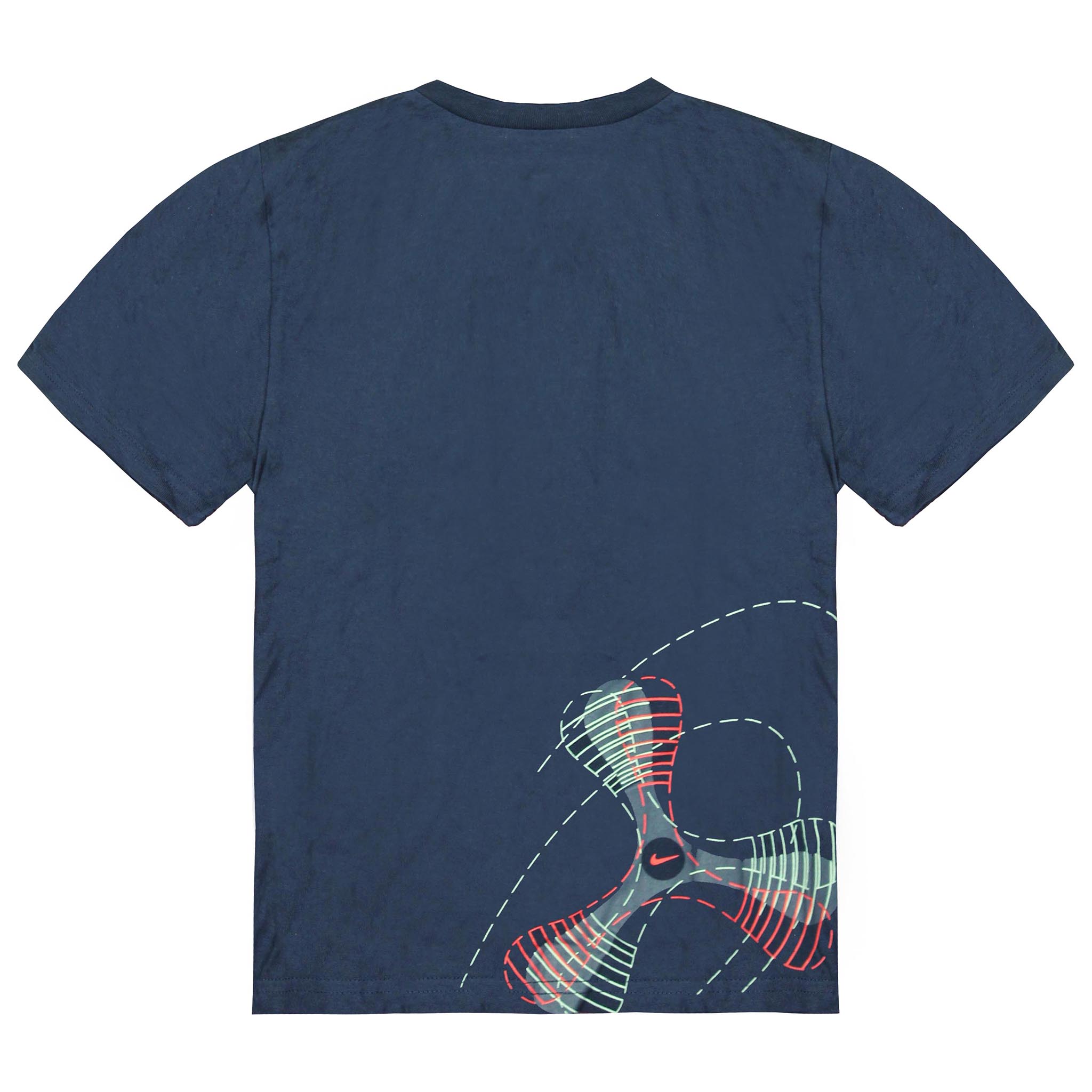 Nike Logo Kids Blue T-Shirt