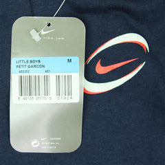 Nike Logo Kids Blue T-Shirt - No tag