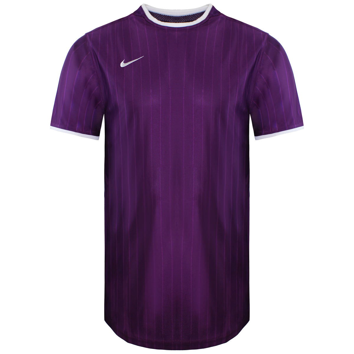 Nike Logo Kids Purple Football Shirt