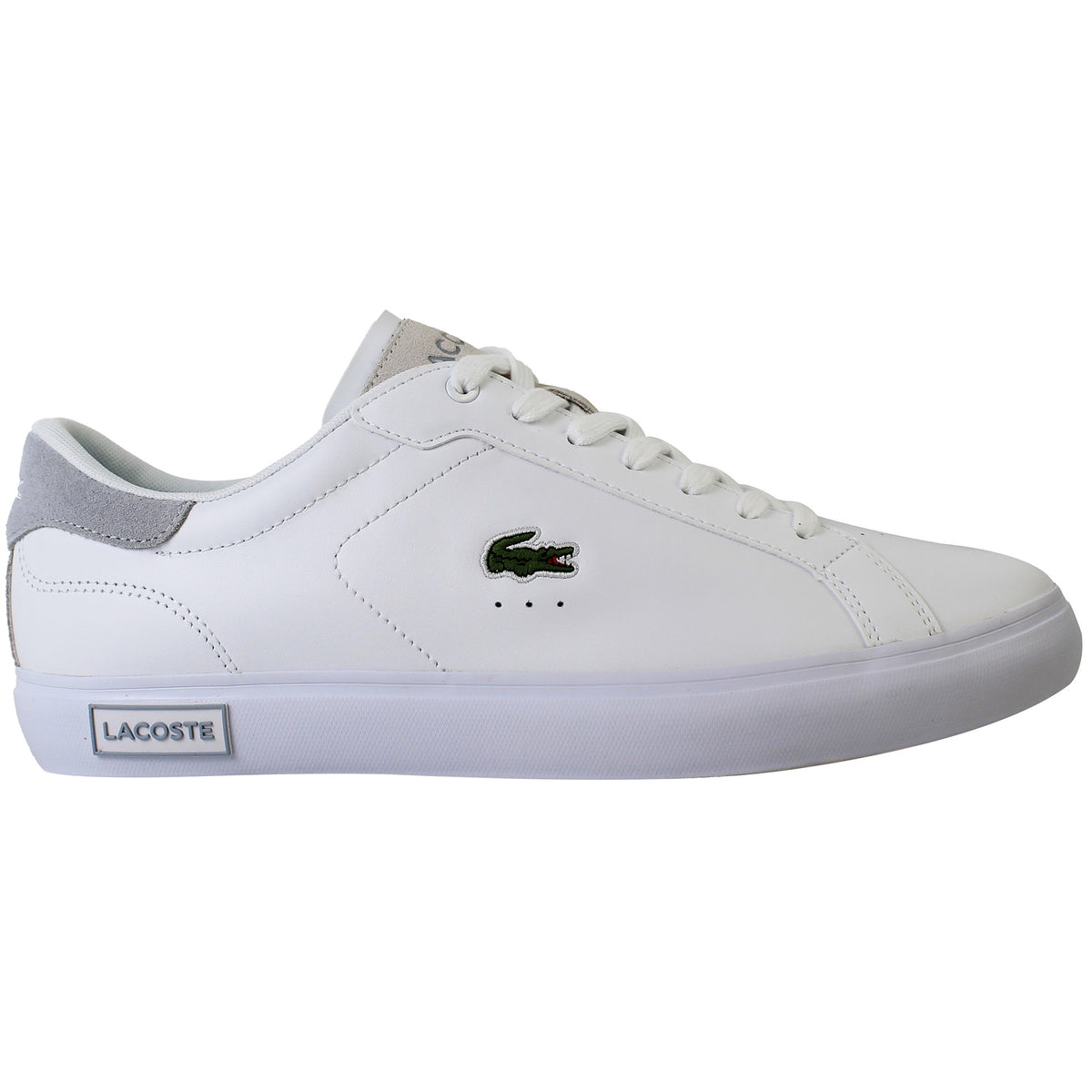 Lacoste Powercourt 124 2 Mens White Trainers