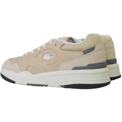 Lacoste Lineshot 224 1 Mens Light Brown Trainers