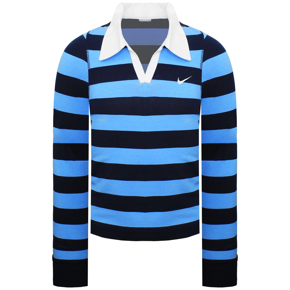 Nike Just Do It Kids Striped Polo Shirt