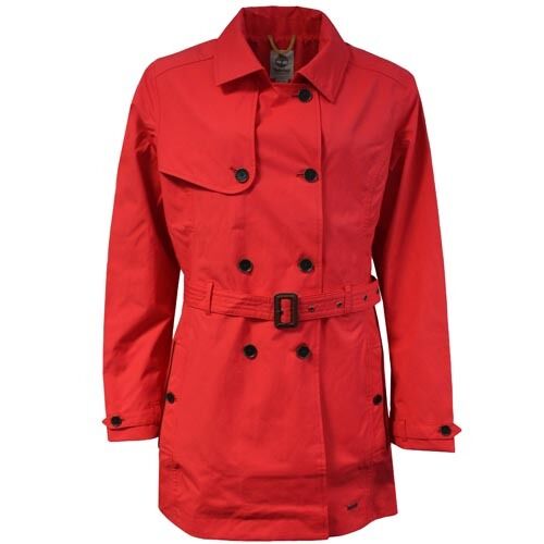 Timberland Rudston Watreproof Double Breasted Womens Trench Coat 4928J 930 R7B