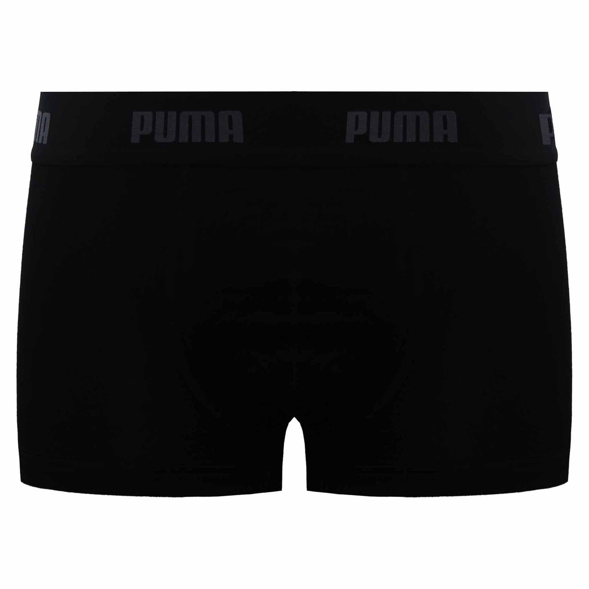 Puma 1-Pack Plain Mens Black Boxer Shorts