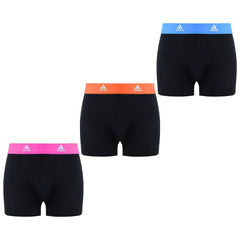 Adidas 3-Pack Active Flex Mens Black Boxer Shorts