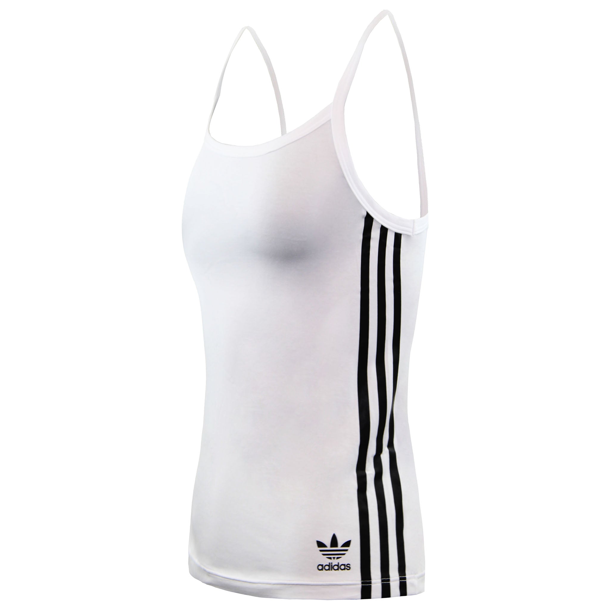 Adidas Logo Womens White Tank Top