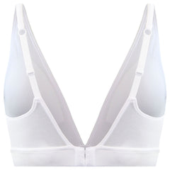 Adidas Unlined Womens White Triangle Bra