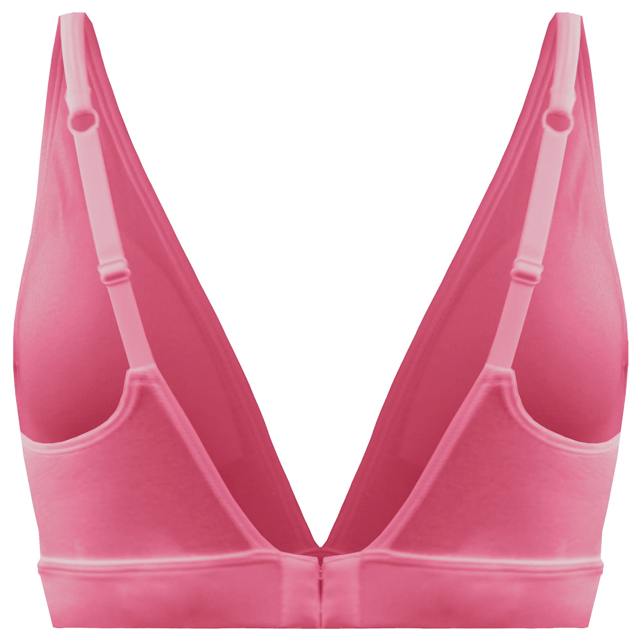 Adidas Unlined Womens Pink Triangle Bra