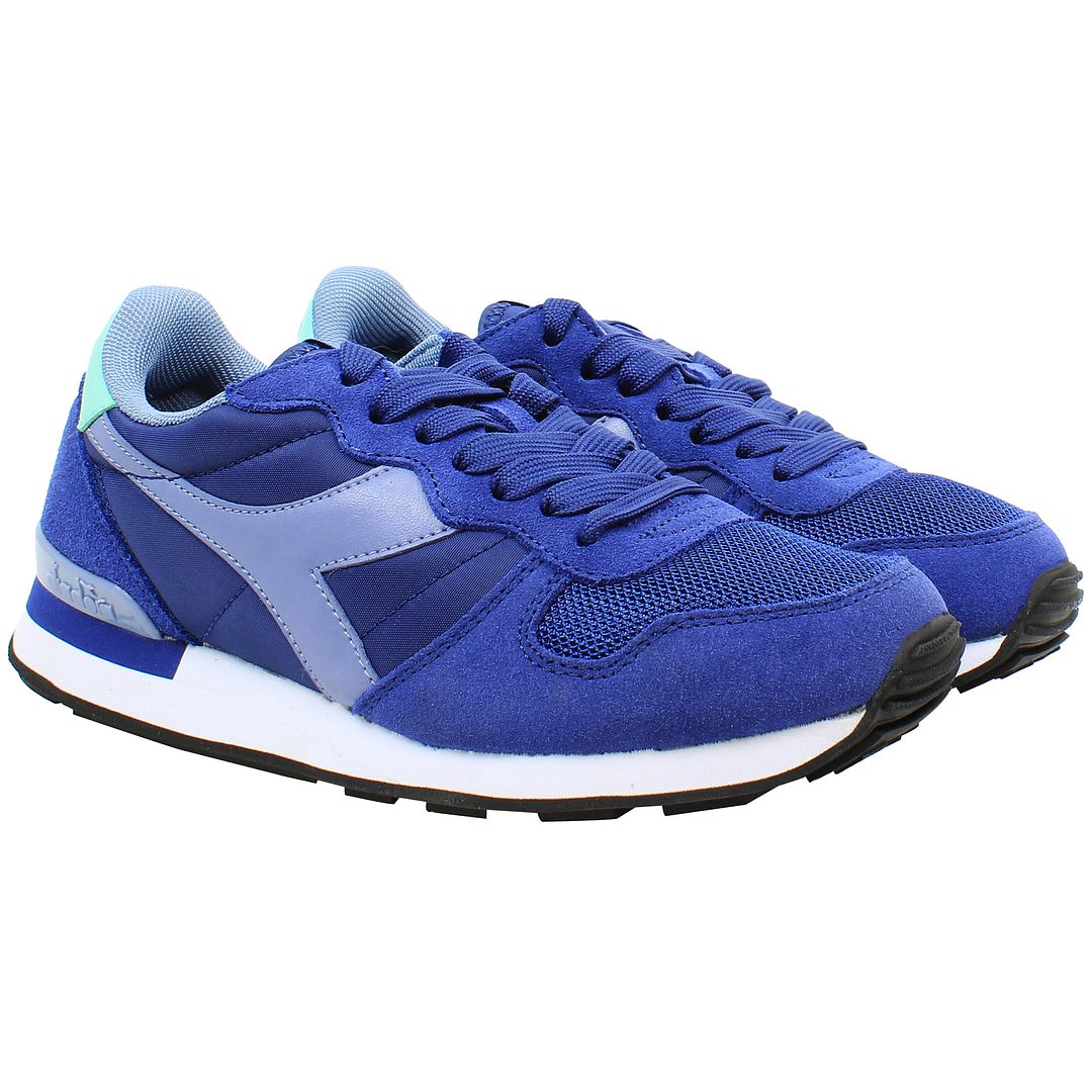 Diadora Camaro Mens Blue Trainers