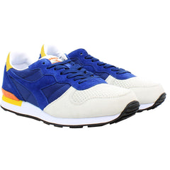 Diadora Camaro Double II Mens Navy Trainers