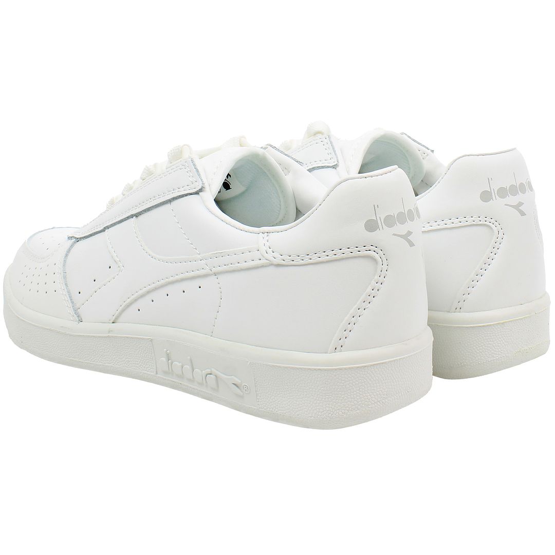 Diadora Elite B. Mens White Trainers