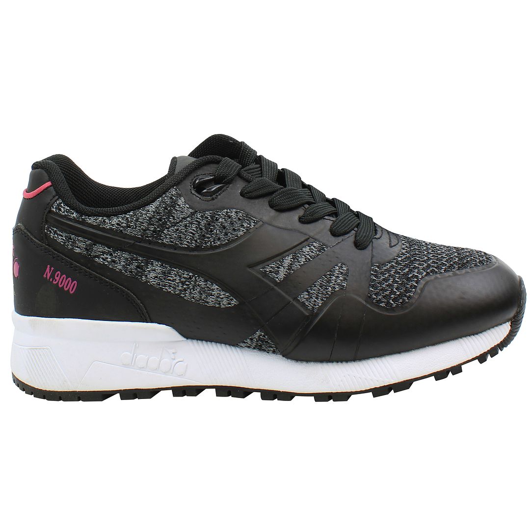 Diadora N9000 Moderna Mens Black Trainers