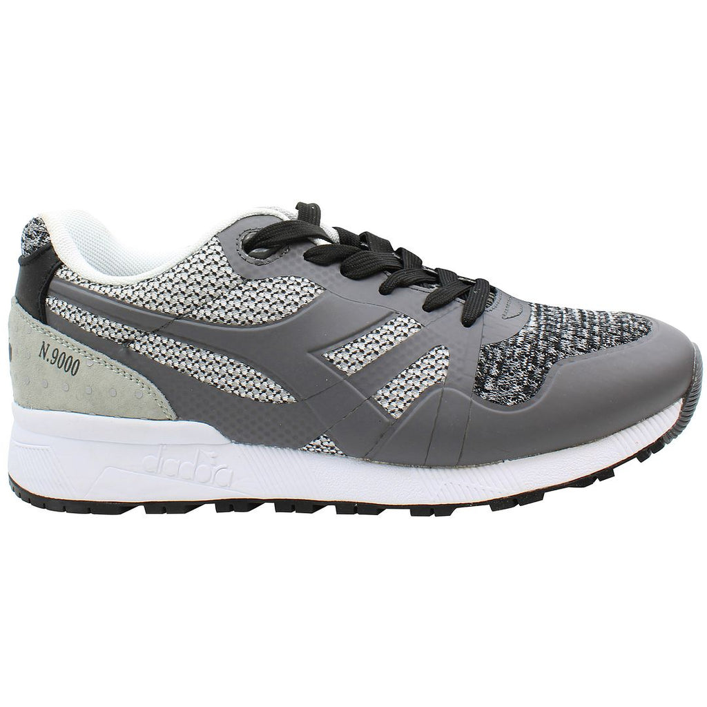 Diadora N9000 Moderna Mens Black/Grey Trainers