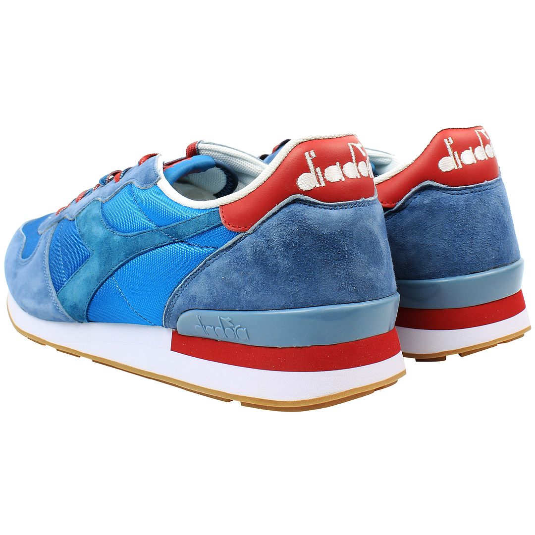 Diadora Camaro Premium Mens Blue Trainers