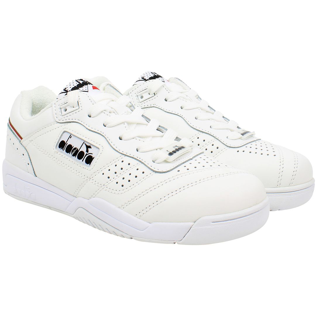 Diadora Action Mens White Trainers