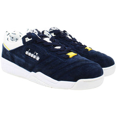 Diadora Action x Lyle & Scott Mens Navy Trainers