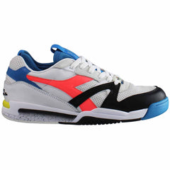 Diadora Duratech Elite Paura Mens White/Blue Trainers