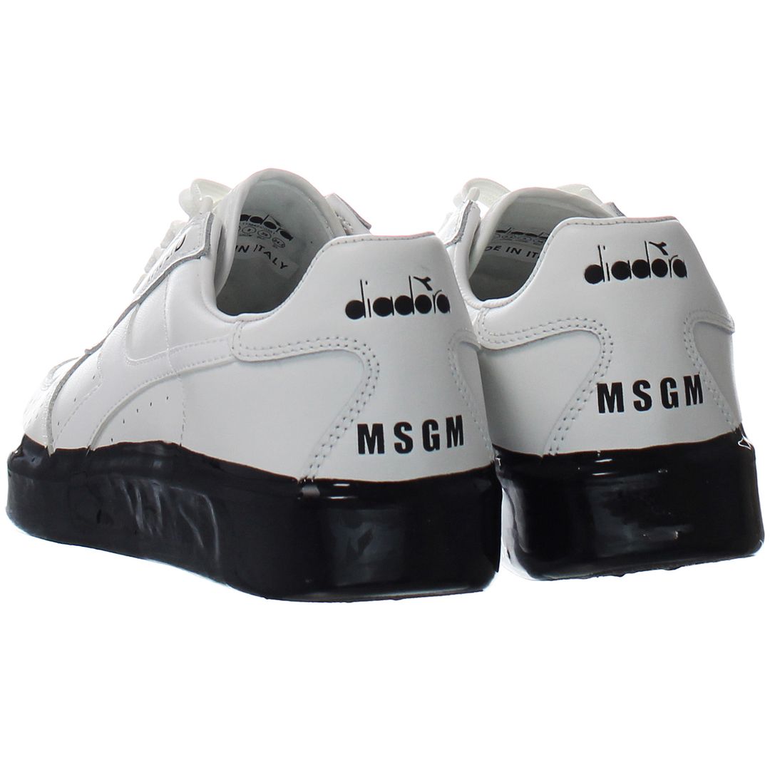 Diadora B.Elite MSGM Mens White Trainers