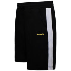 Diadora Bermuda 80s Mens Black Shorts