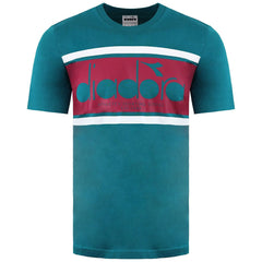 Diadora Logo Mens Deep Lake T-Shirt