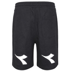 Diadora Logo Mens Black Tennis Shorts