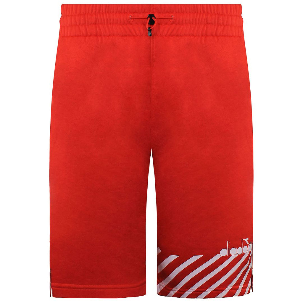 Diadora Bermuda Mens Red Shorts